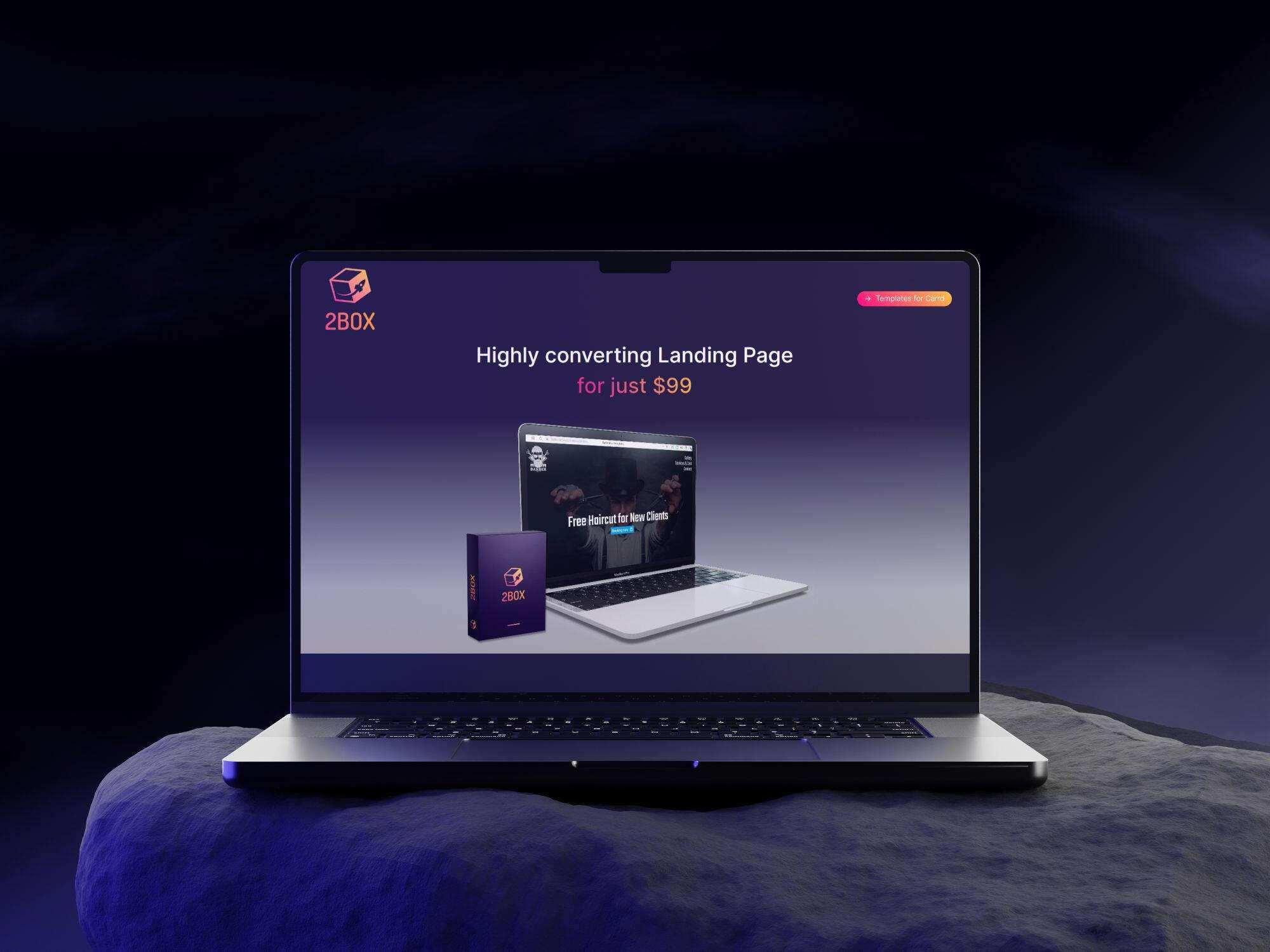 Landing page carrd template Carrd template landing page