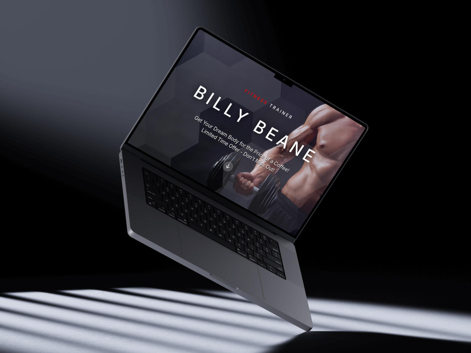 Fitness carrd template Fitness Carrd templates