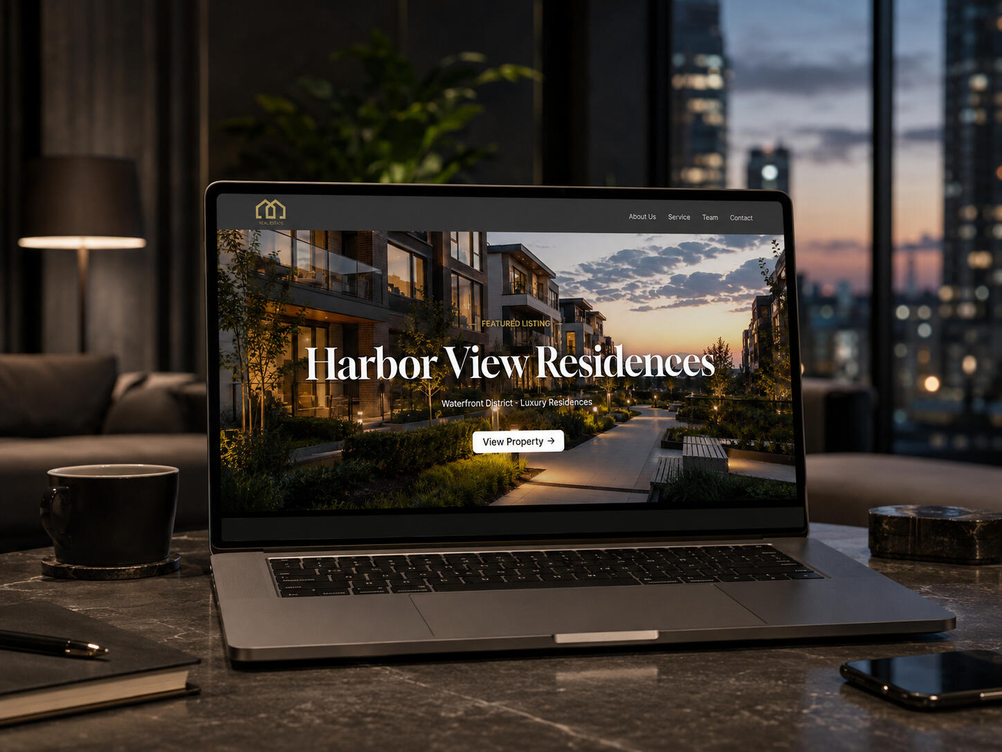 Real Estate Carrd Template Carrd templates Real Estate