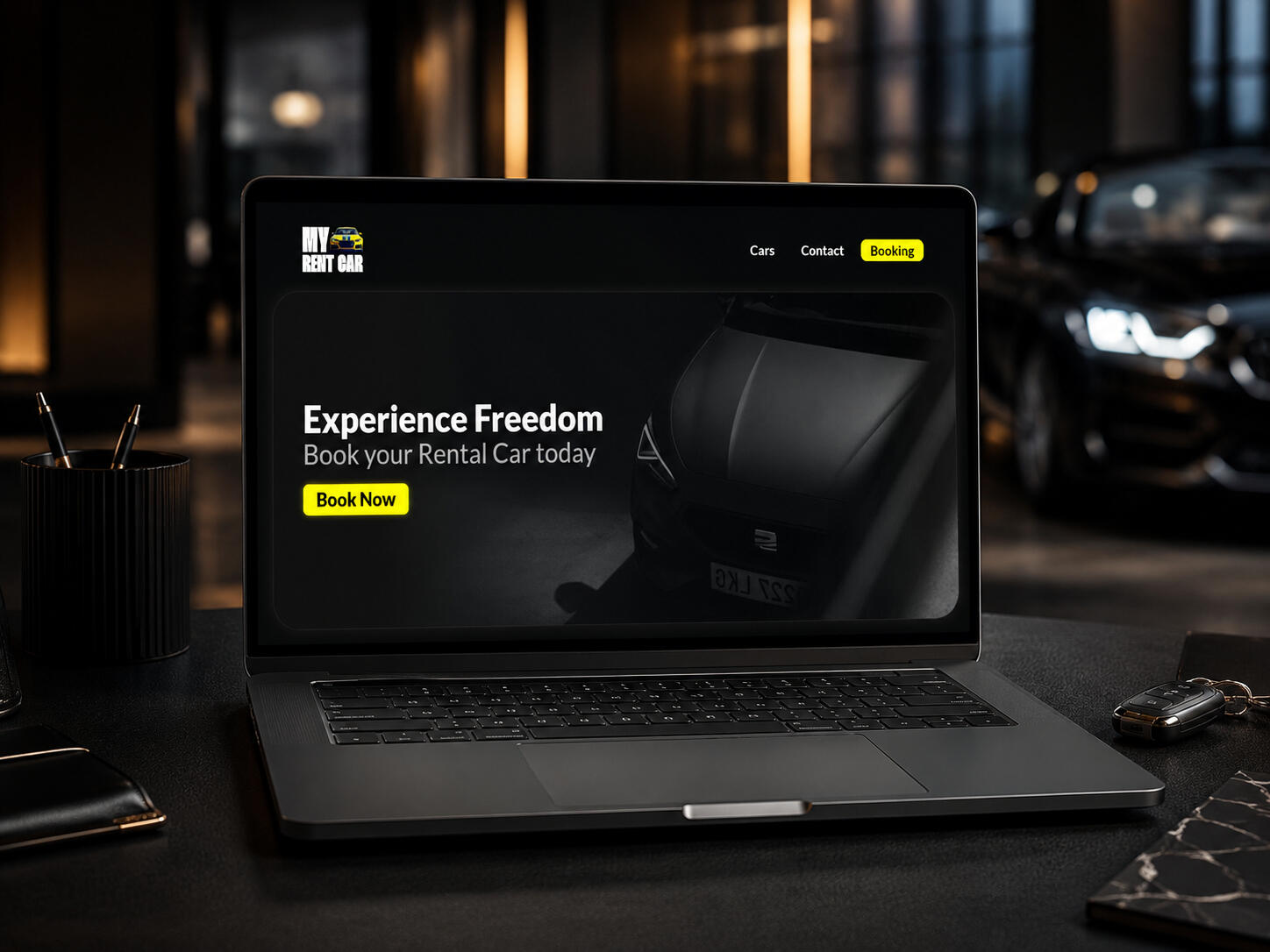 Rent a car carrd template Carrd template rent car