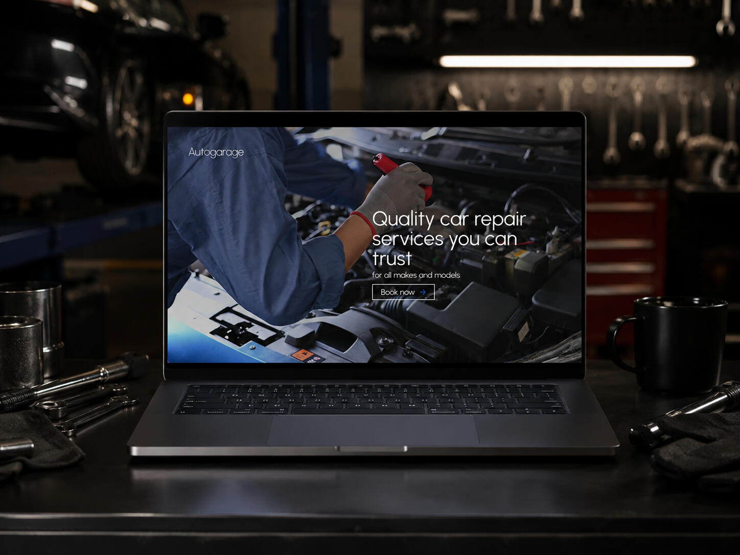 Car repair carrd template Carrd templates car repair