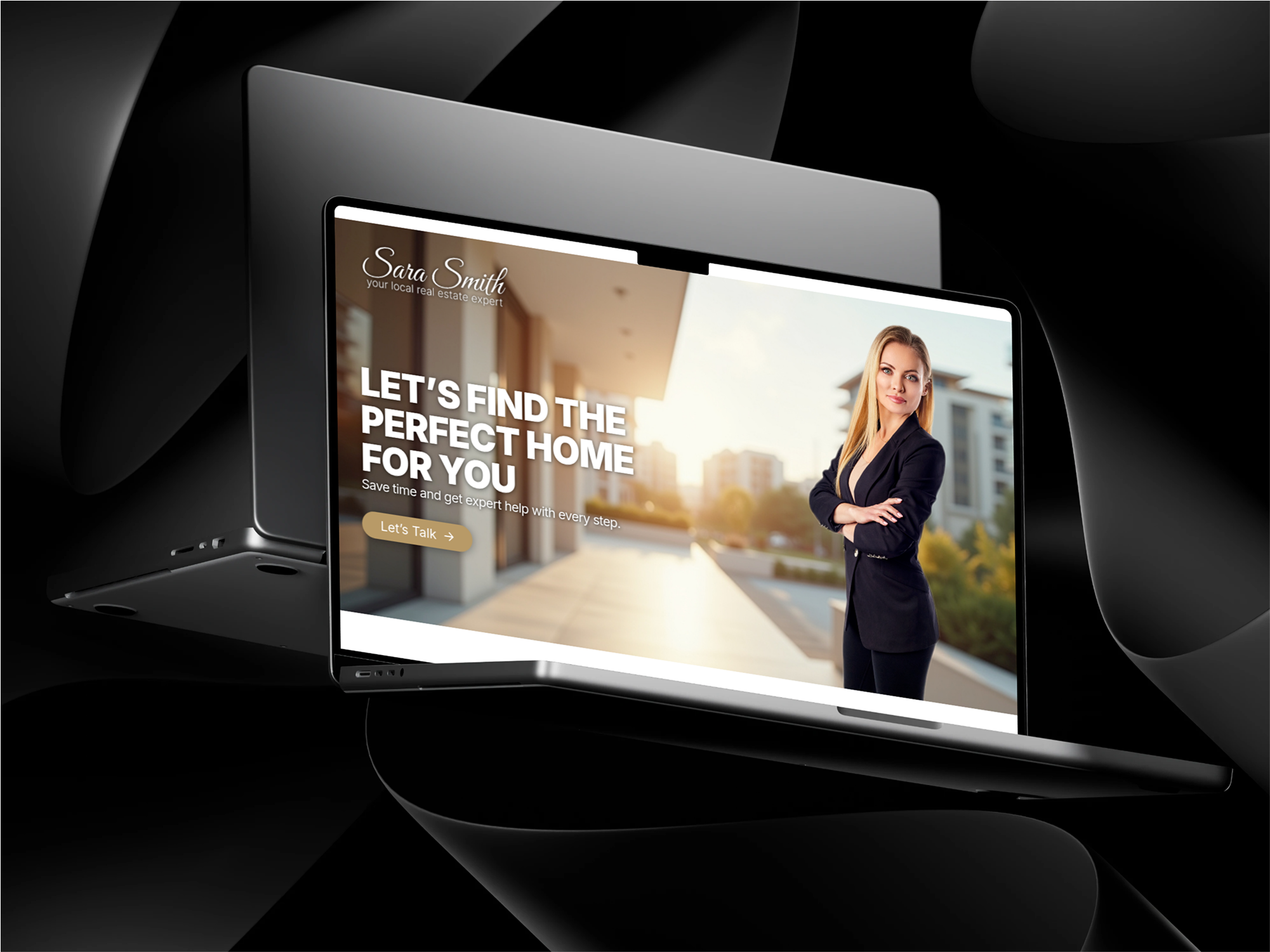 Carrd template for realtor